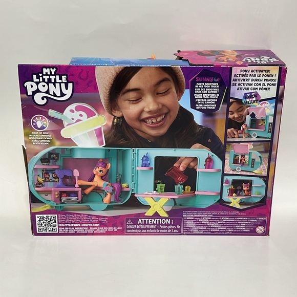 My Little Pony Playset Sunny Starscout Smoothie Truck Set - Picture 3 of 5